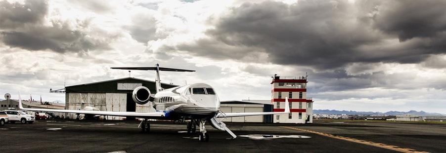 Private jet charter Reykjavik