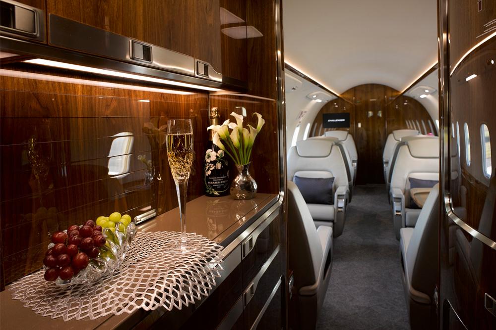 Bombardier Challenger 350 Interiour