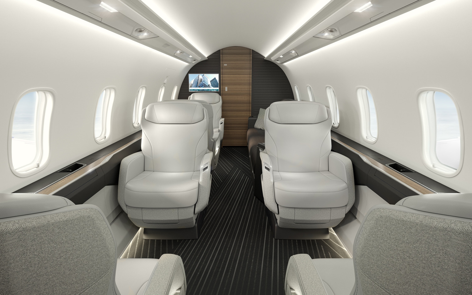 Challenger 3500 private jet