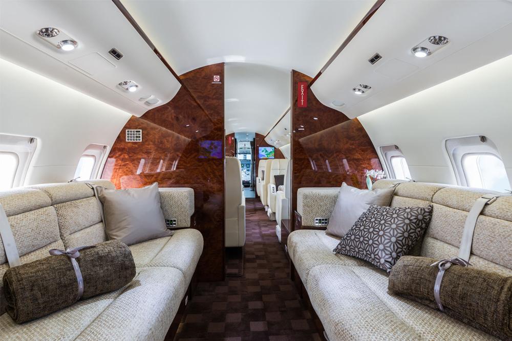 Bombardier Challenger 850 Interiour
