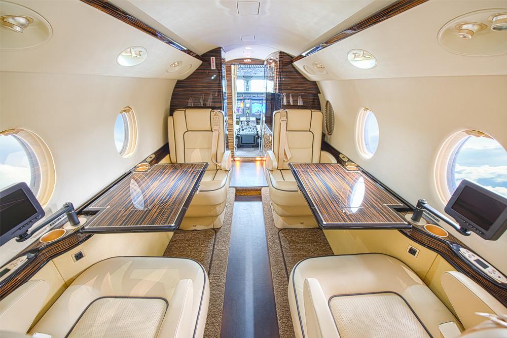 Gulfstream G150 interior