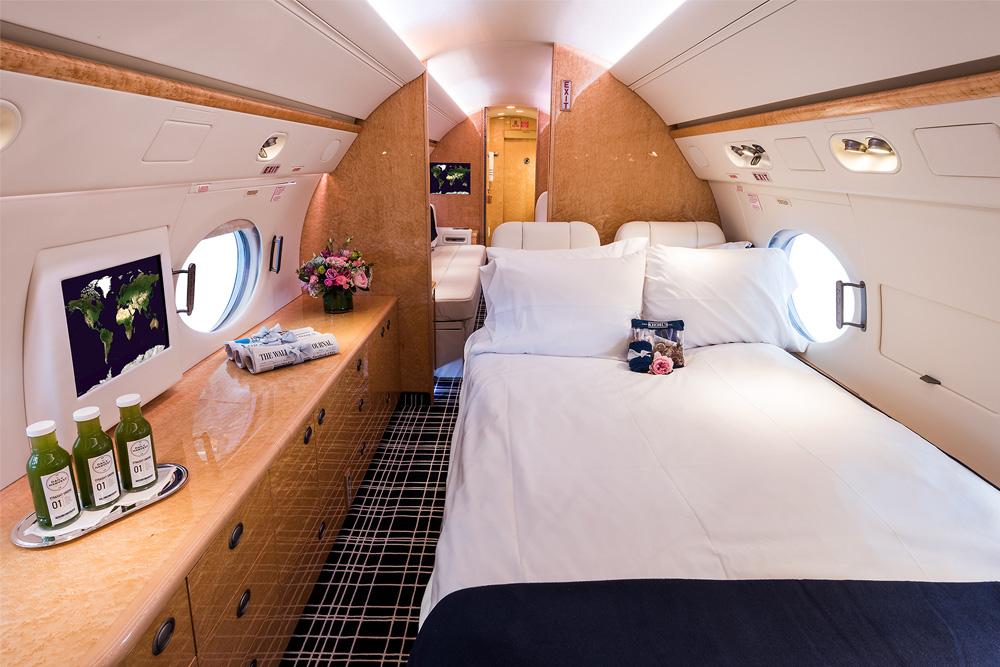 Gulfstream G550 interior