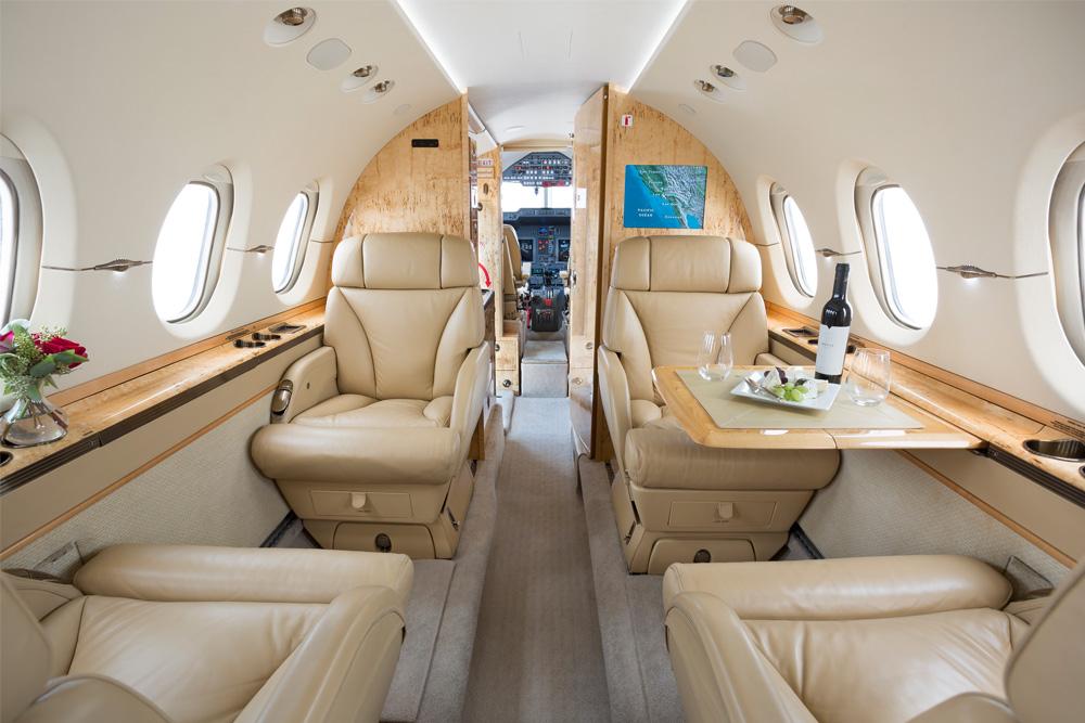 Long term private jet lease Hawker 900XP
