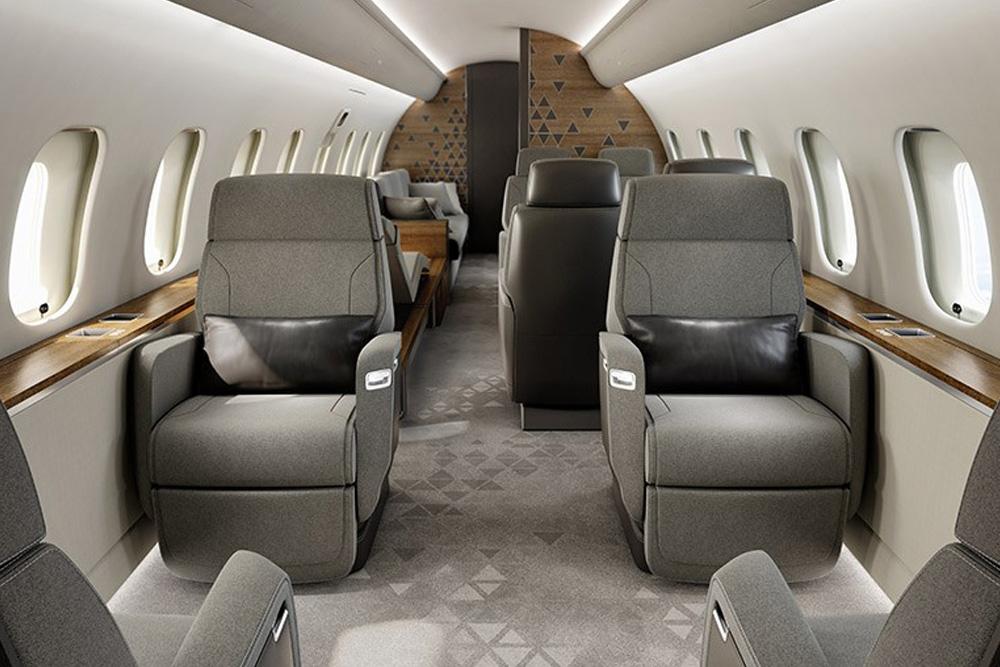 Bombardier Global 5500 interior